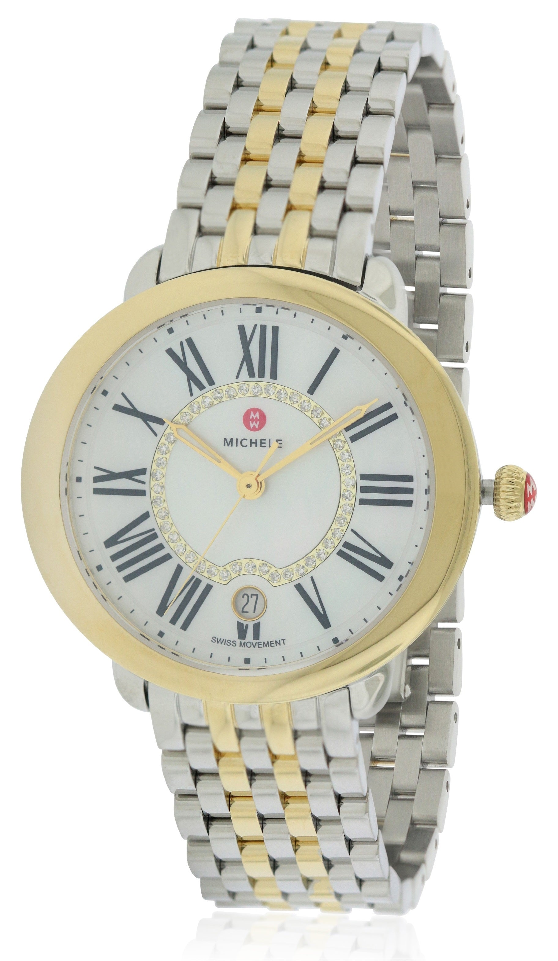 Michele Serein Two-tone Ladies Watch