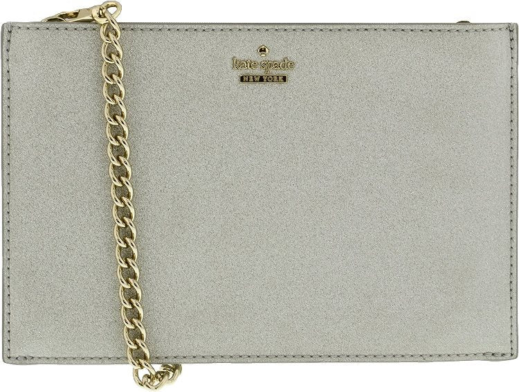 Kate Spade Burgess Court Mini Sima Crossbody - Silver -