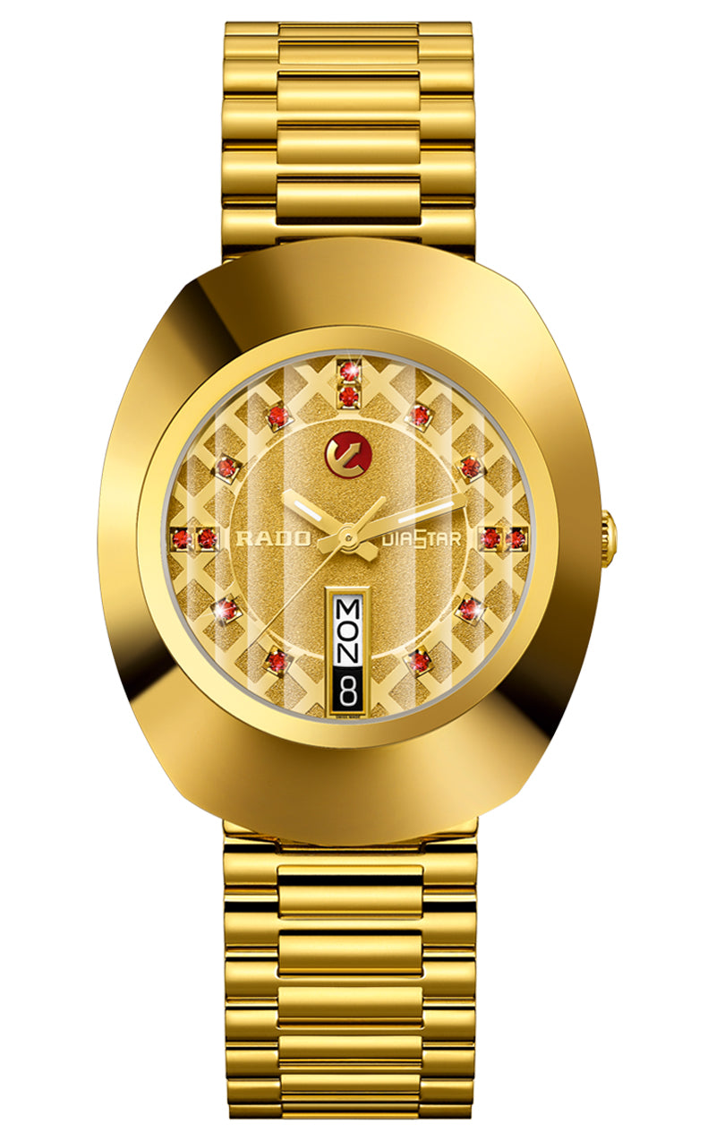 Rado Original Gold Tone Automatic Mens Watch Buy Online In Guernsey At Guernseydesertcartcom Productid 140701200