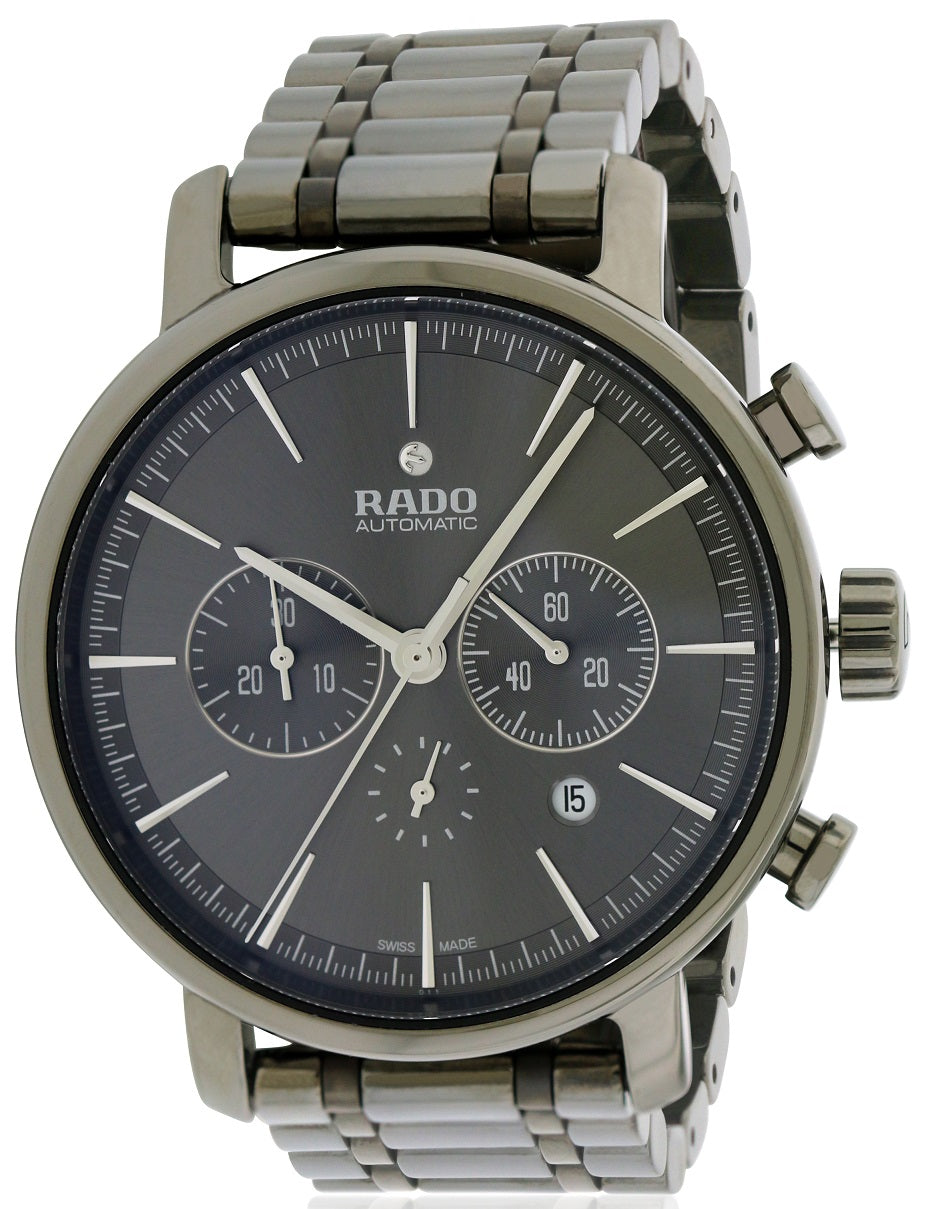 Rado DiaMaster Ceramic Automatic Chronohraph Mens Watch