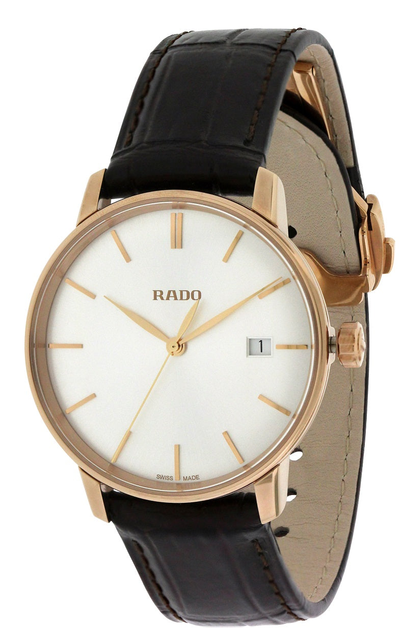 Rado Coupole Classic Leather Automatic Unisex Watch