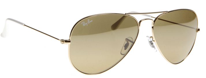 Ray-Ban Aviator Gold Mens Sunglasses