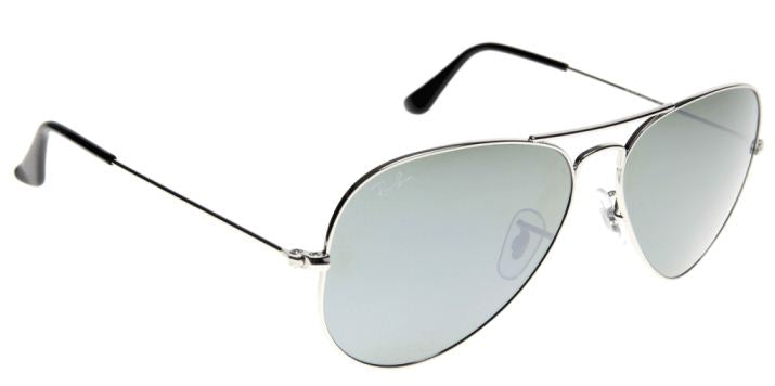 Ray-Ban Aviator Silver Mirror Mens Sunglasses