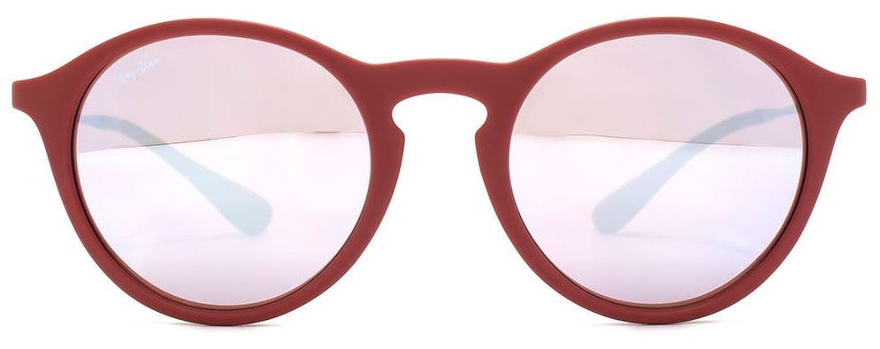 Ray-Ban Bordeaux metal Pink/Silver Lenses Sunglasses