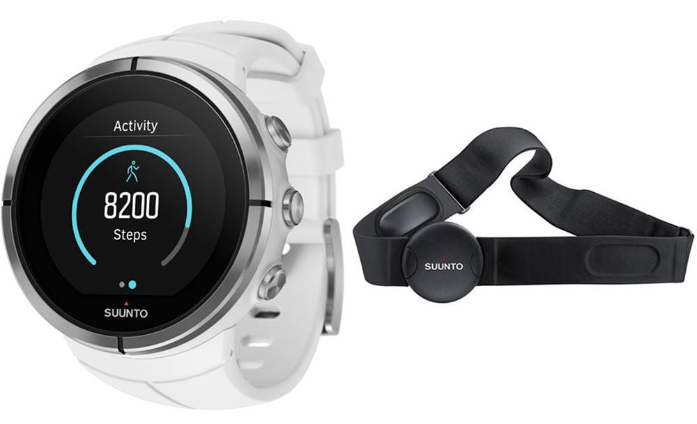 Suunto Spartan Ultra White Chest Heart Rate Monitor Unisex Watch SS022660000