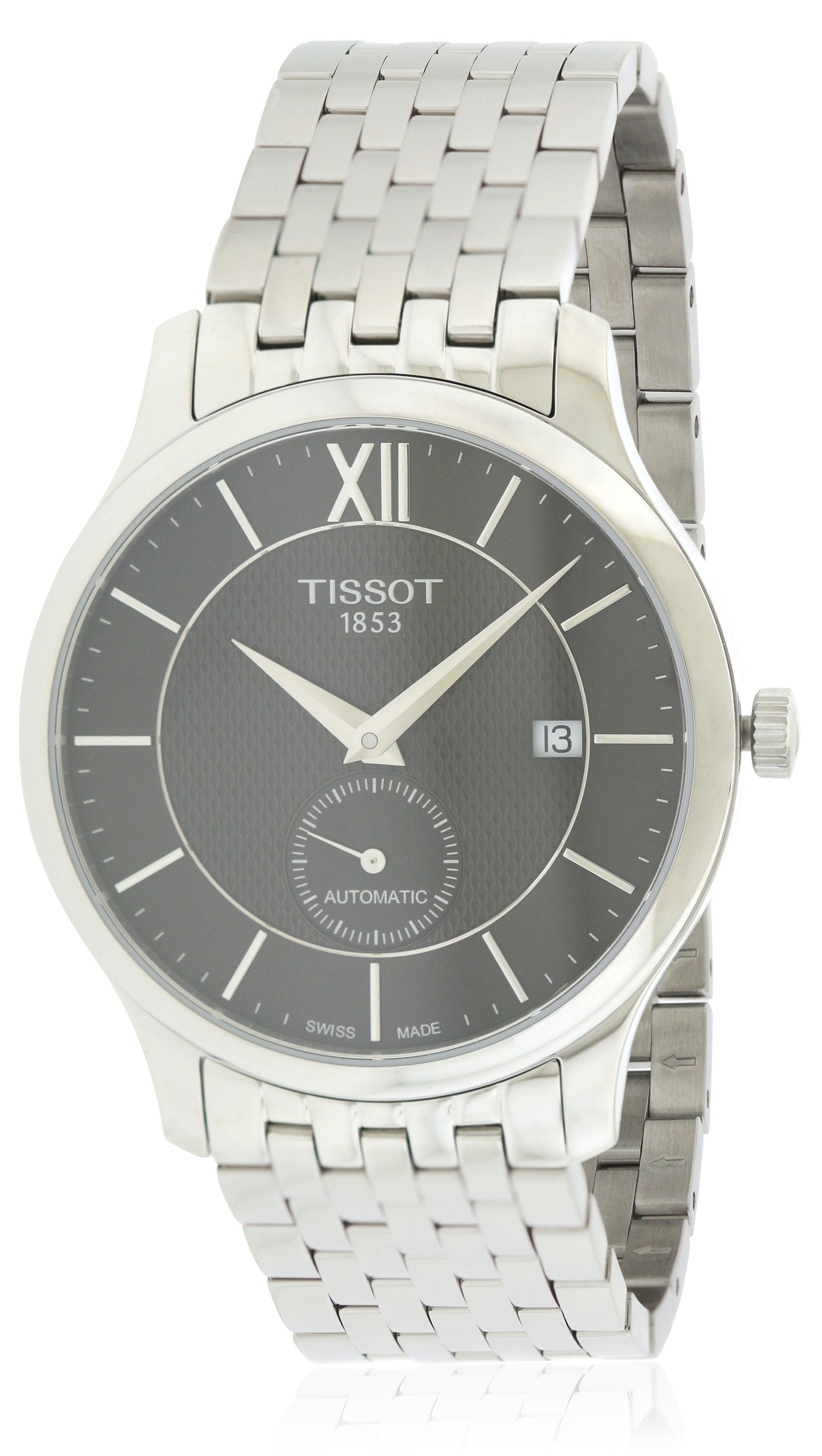 Tissot Tradition Automatic Stainless Steel Mens Watch