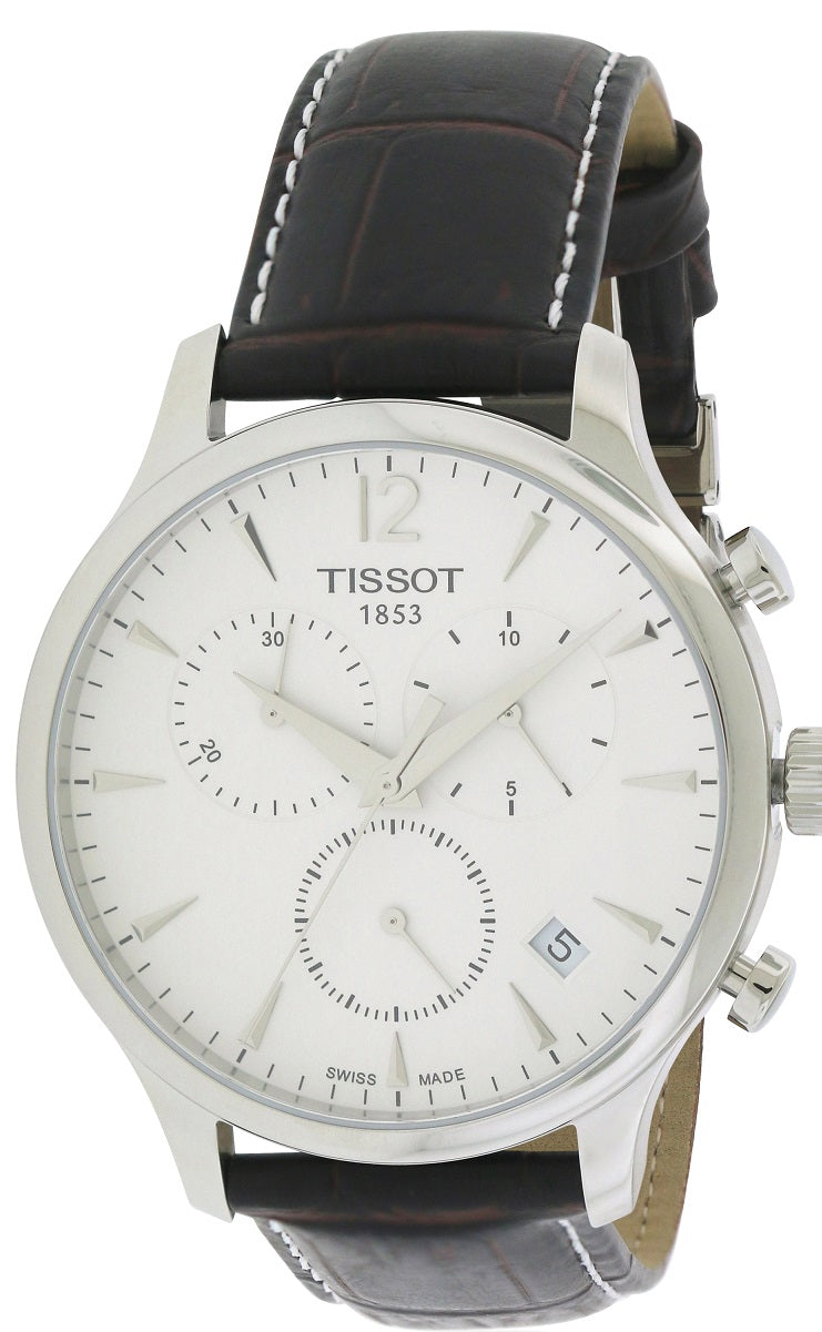 Tissot Tradition Leather Chronograph Mens Watch