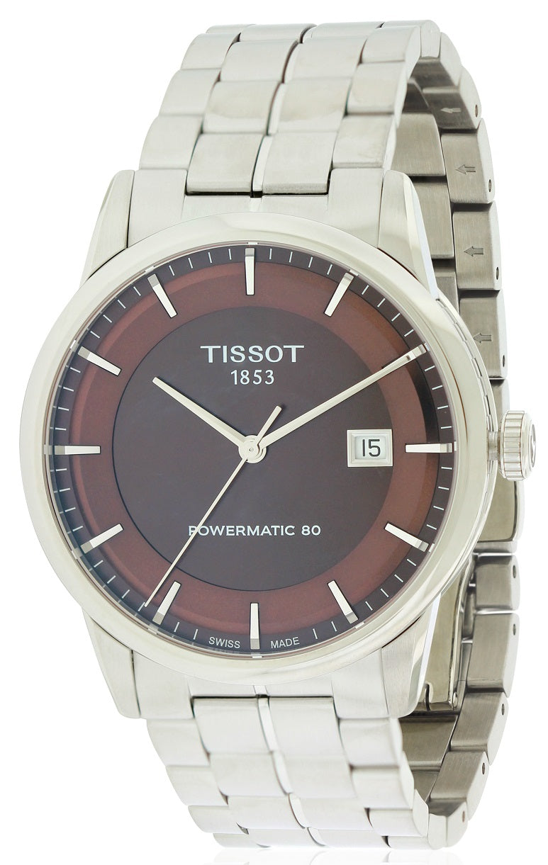 Tissot Luxury Automatic Stainless Steel Mens Watch