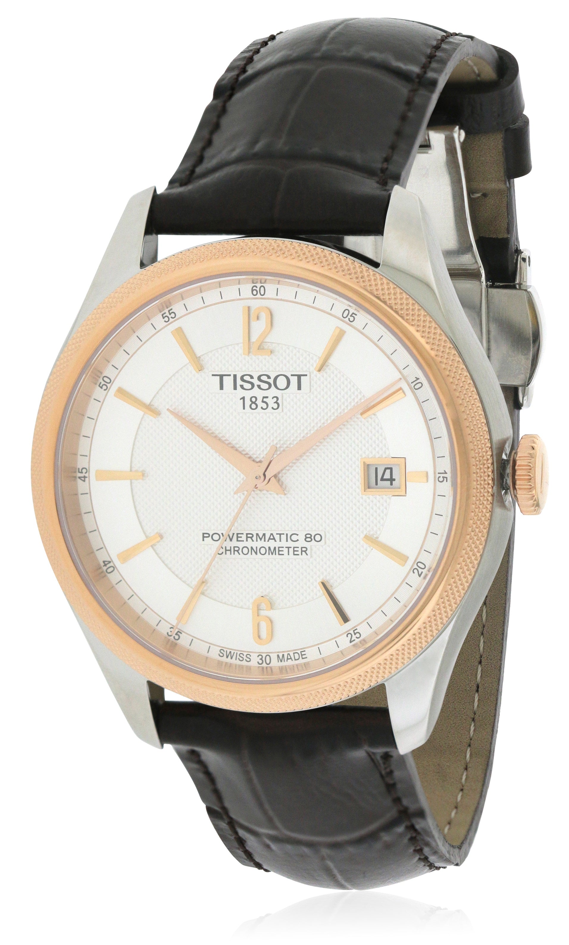 Tissot Ballade Powermatic 80 Leather Mens Watch