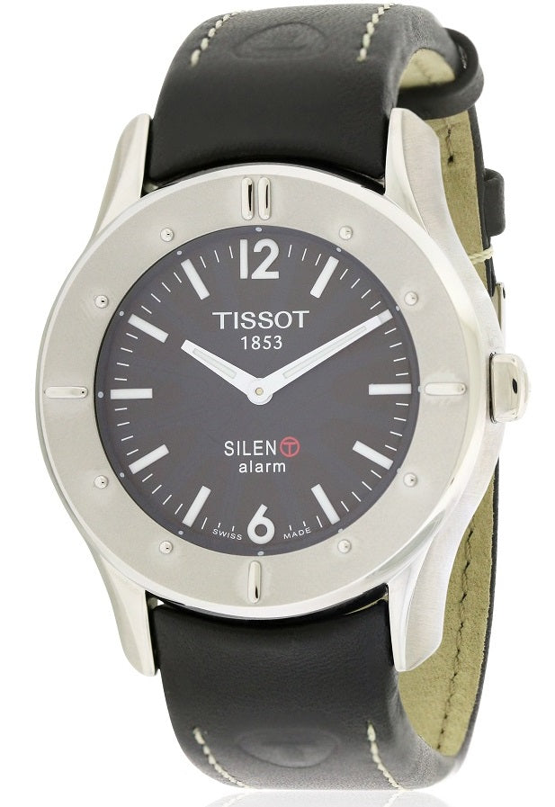 Tissot Silen-T Touch Screen Alarm Leather Unisex Watch