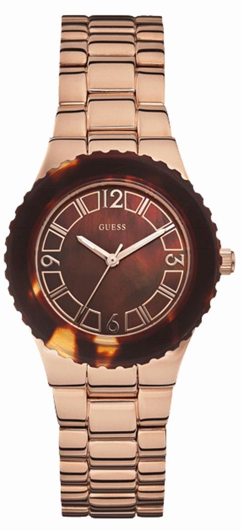 GUESS Rose Gold-Tone Ladies Watch