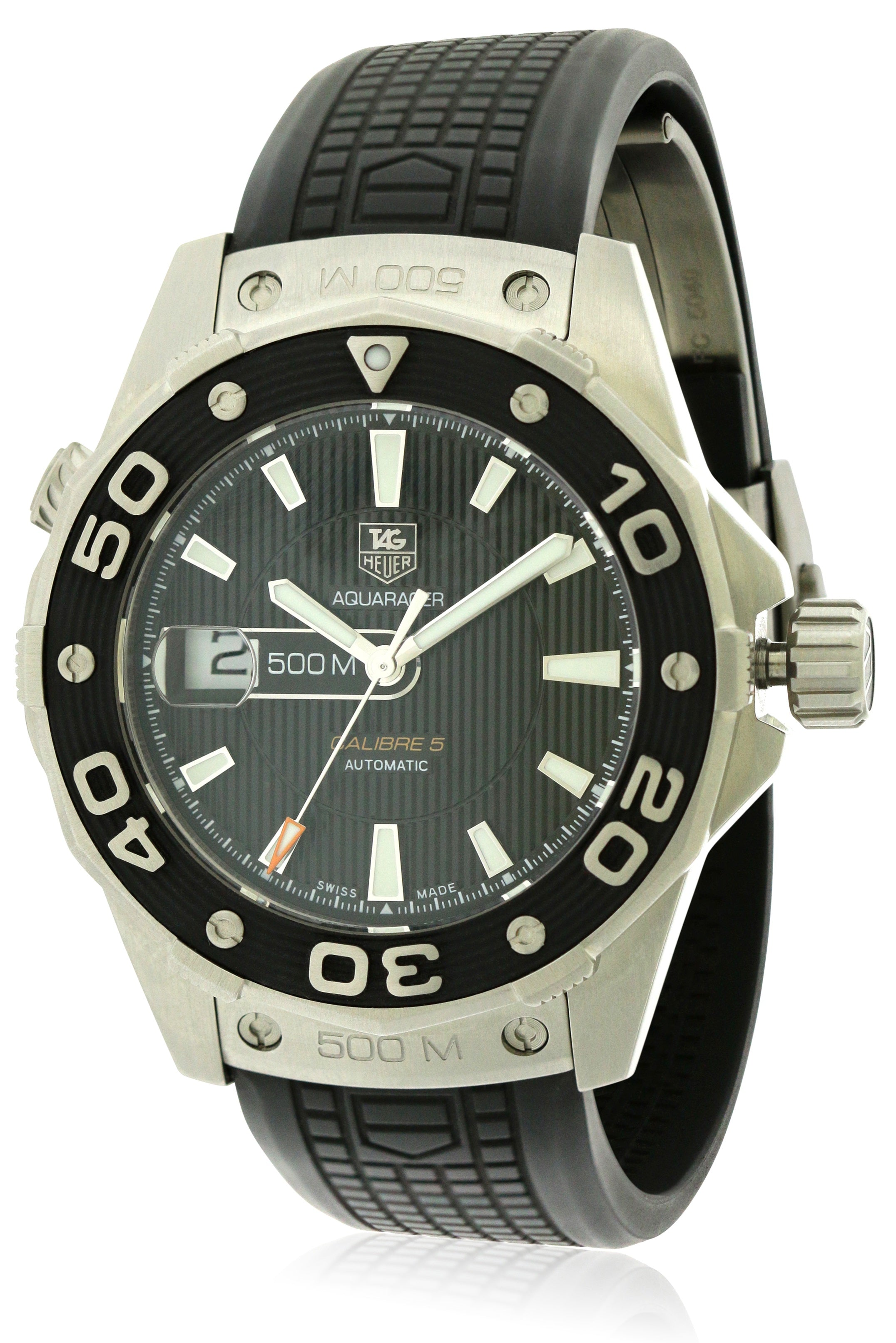 TAG HEUER AQUARACER CAL.5 500M MENS WATCH