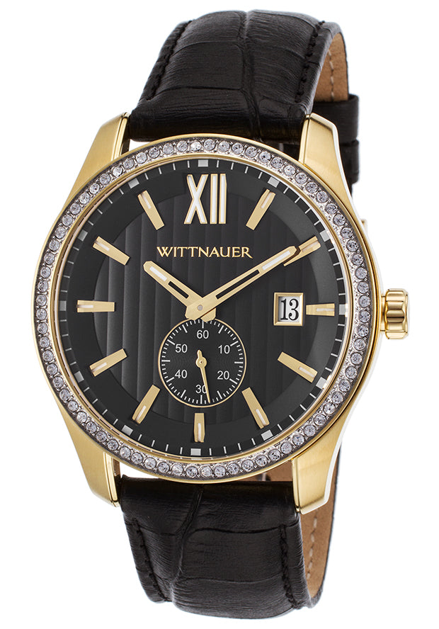 Wittnauer Leather Mens Watch