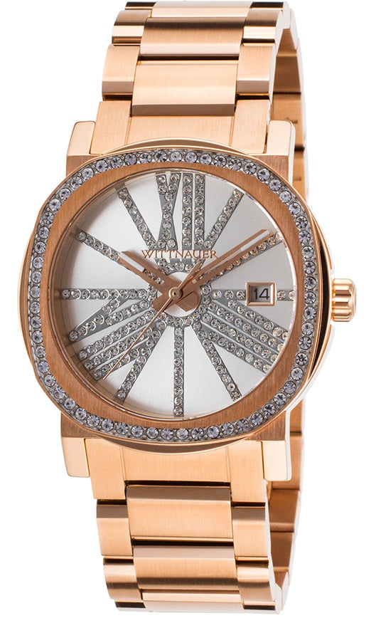 Wittnauer Rose Gold-Tone Ladies Watch