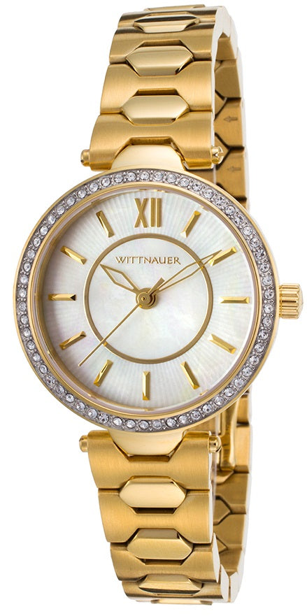 Wittnauer Gold-Tone Stainless Steel Ladies Watch