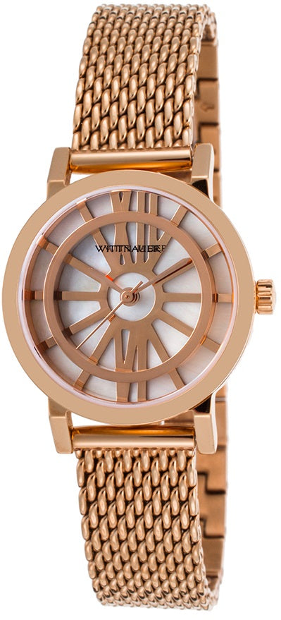 Wittnauer Charlotte Rose Gold-Tone Ladies Watch