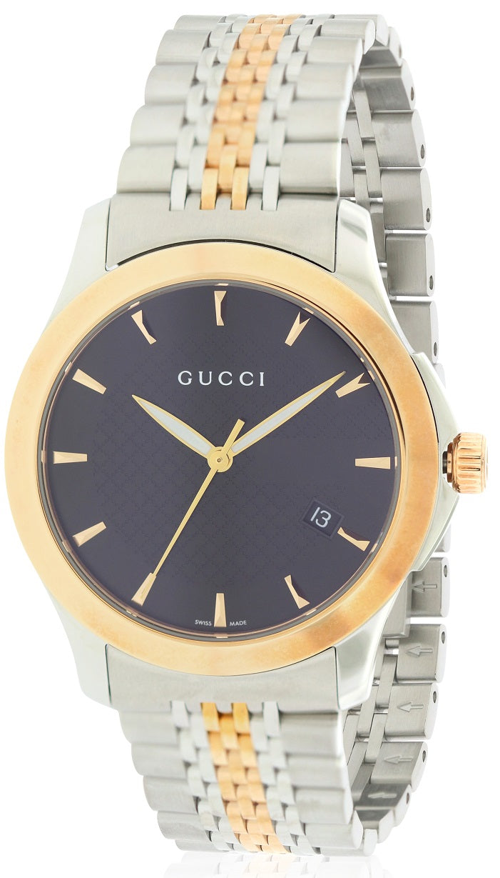 Gucci G-Timeless Red Gold PVD Mens Watch