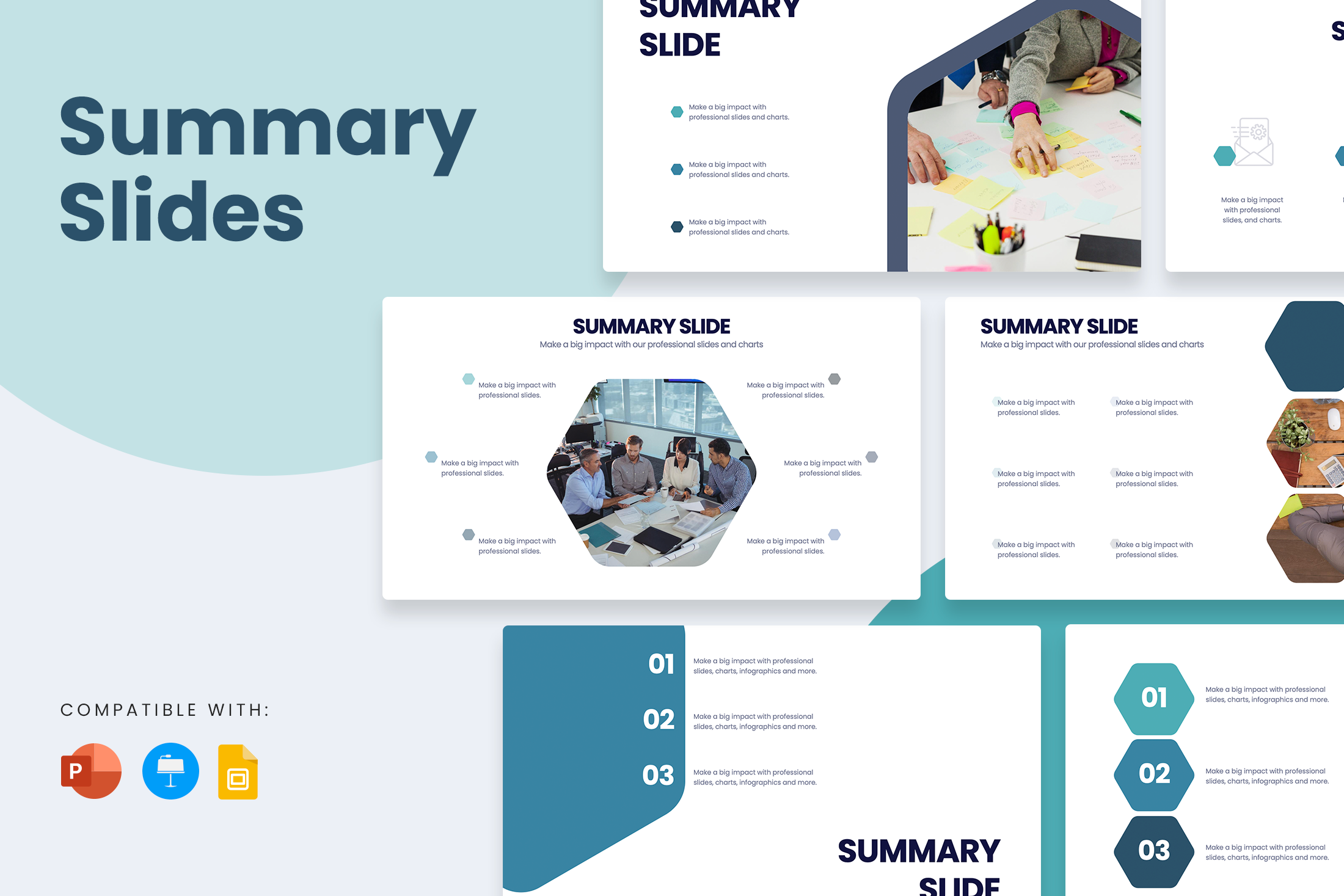 slides presentation summary