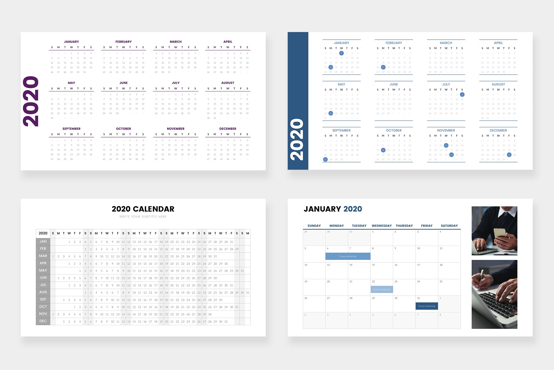 Calendar Infographics - Infograpia