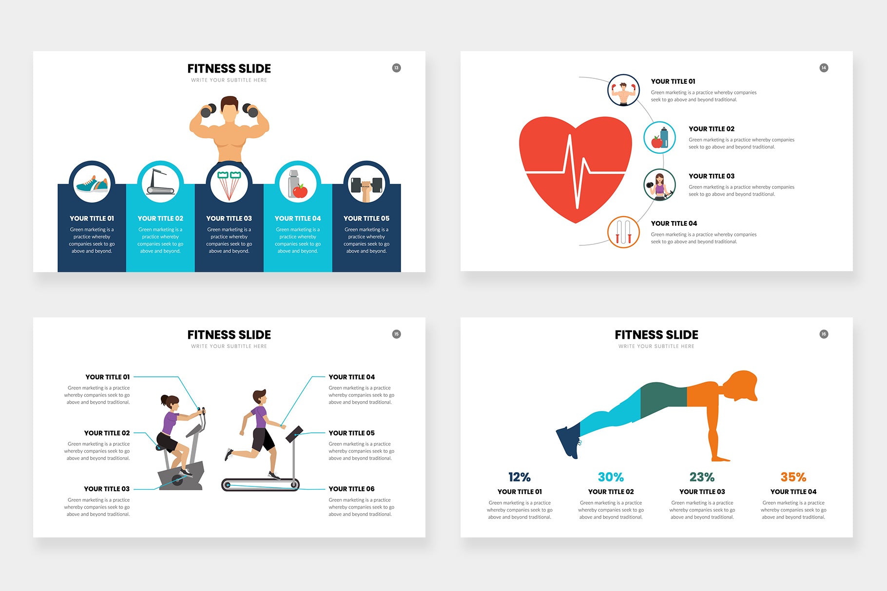 Fitness Infographics - Infograpia