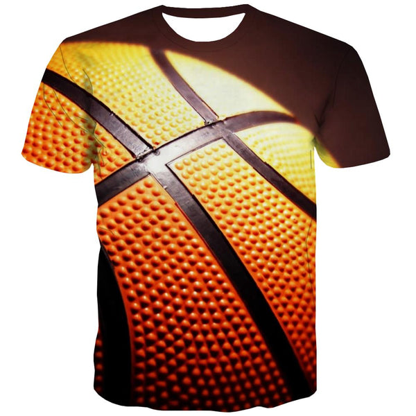 Basketball T shirts Men Night View Cool Galaxy T-shirts Ci | 3d T Shirts Online