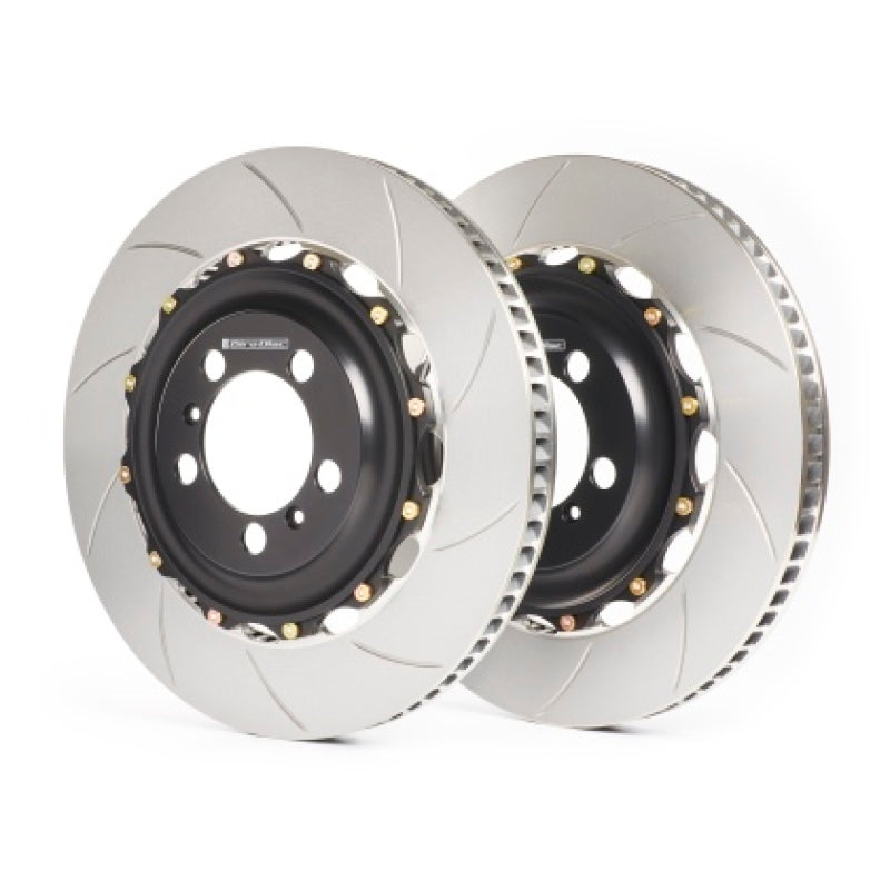 GiroDisc 2001-2006 BMW M3 (E46 w/345mm Front Rotor) Slotted Front Rotors