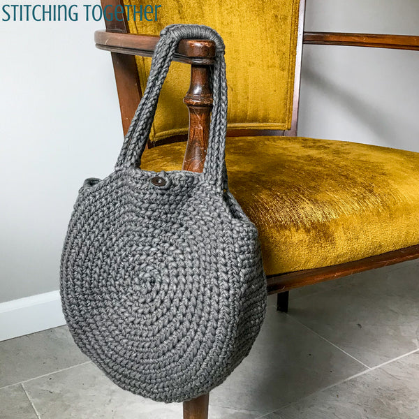 Cities Crochet Circle Bag - Stitching Together