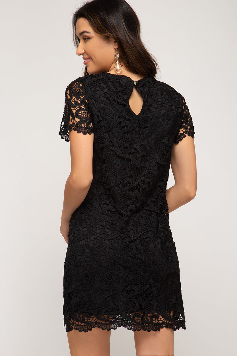 Crochet Lace Dress | Believe Boutique TX