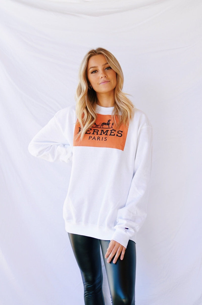 Hermes Sweatshirt – Carolina Honey Boutique