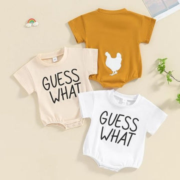 "Guess what? Chicken butt" Onesie