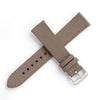 20mm Quick Release Sailcloth Canvas / Leather Watch Band - Gray