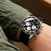 Dryden Chrono Diver Series 1 - Black Modern Reverse Panda