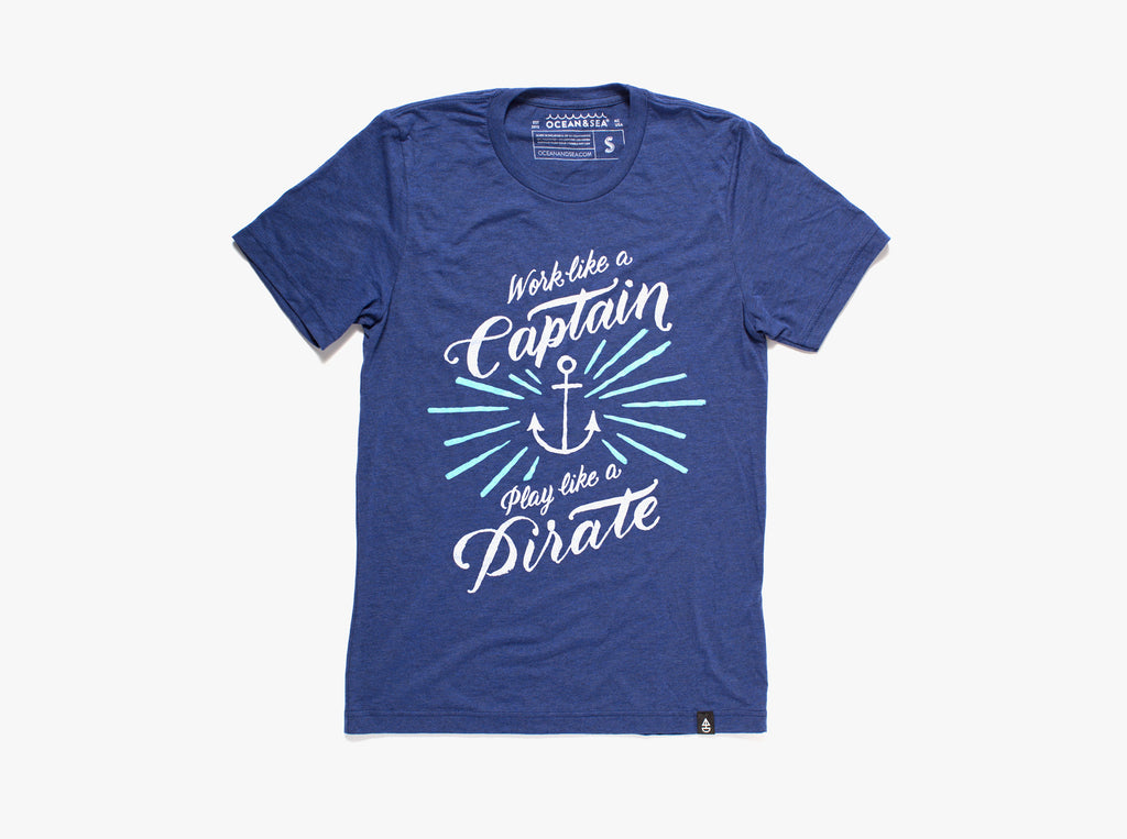 Ocean and Sea Captain Tee