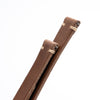 18mm 20mm 22mm Horween Chromexcel Quick Release Handmade Leather Watch Strap - Natural Brown