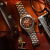 Dryden Heartlander Automatic Field Watch - Autumn Rust