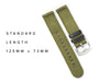 20mm 22mm Quick Release Premium Seat Belt Nylon Watch Strap- Green