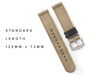 20mm 22mm Quick Release Premium Seat Belt Nylon Watch Strap - Khaki