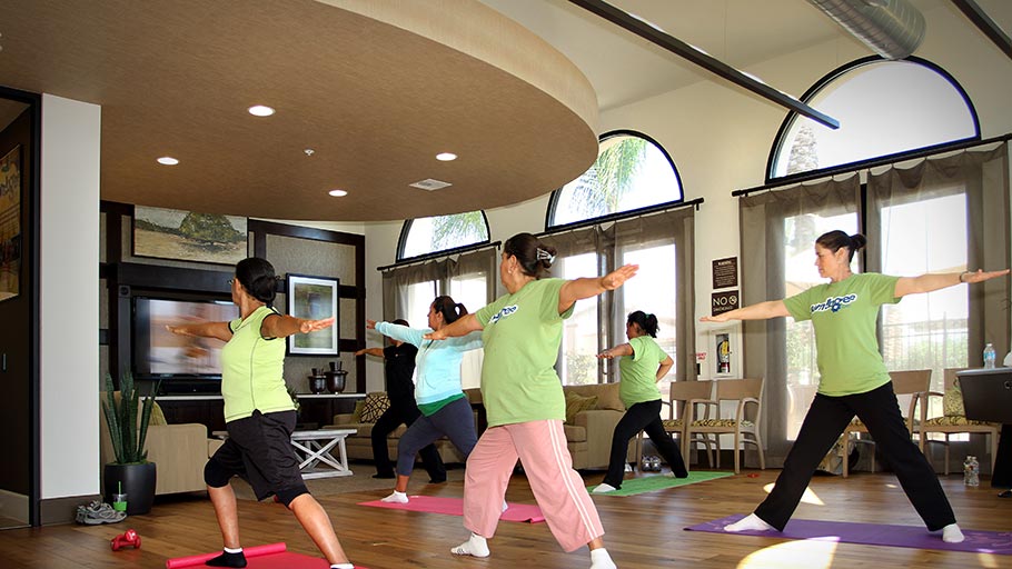 Jamboree Bonterra affordable community resident fitness club Brea CA