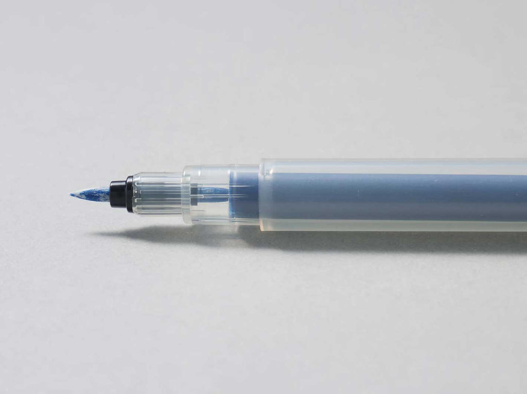 Allow a few moments for the ink to reach the tip and the pen is ready for use.