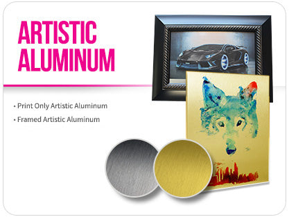 Artistic Brushed Aluminum