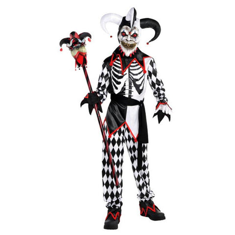 Sinister Jester Costume for Boys