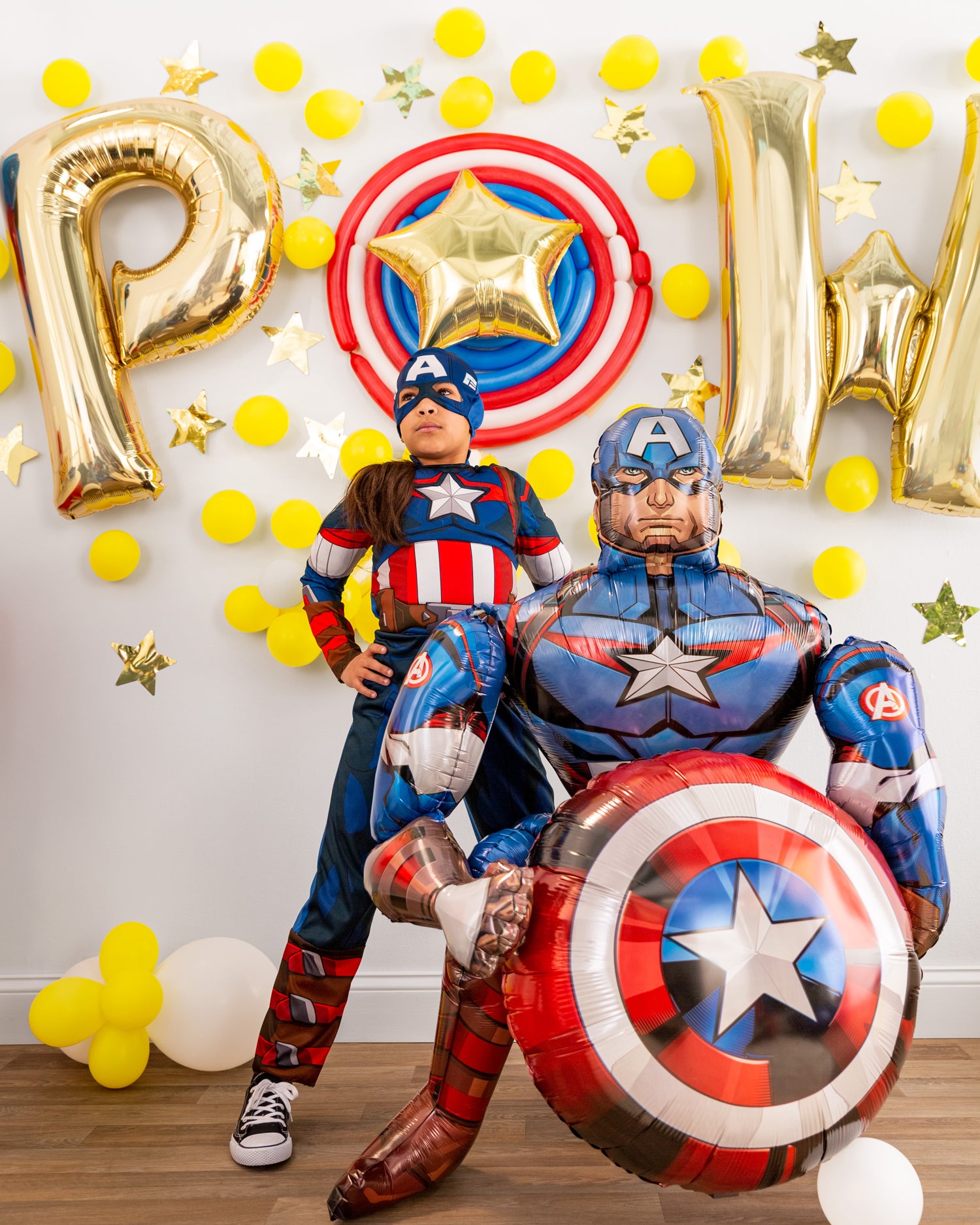 Avengers Captain America photo booth