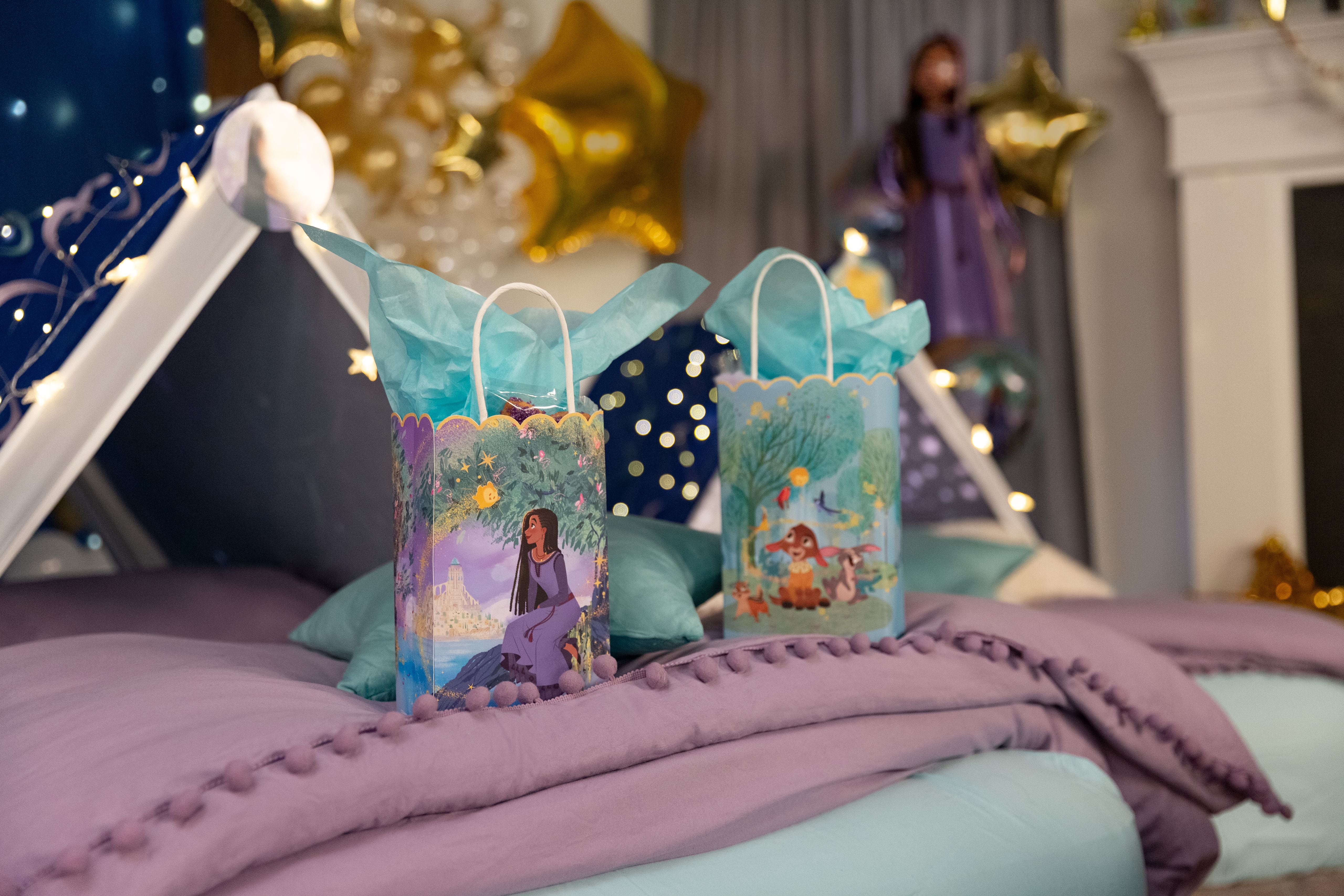 Sacs cadeaux de Wish pour les invités