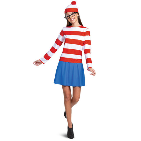 Wenda Costume for Women, Where’s Waldo