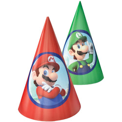 Kit anniversaire Super Mario Party 8 personnes Amscan : King Jouet
