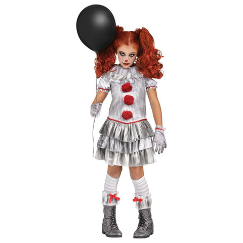 Carnival Clown Costume for Girls