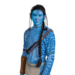 Perruque de luxe de Neytiri d'Avatar pour adultes
