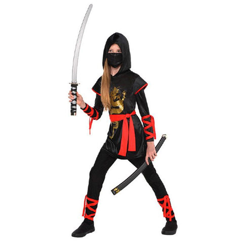 Dragon Ninja Costume for Girls