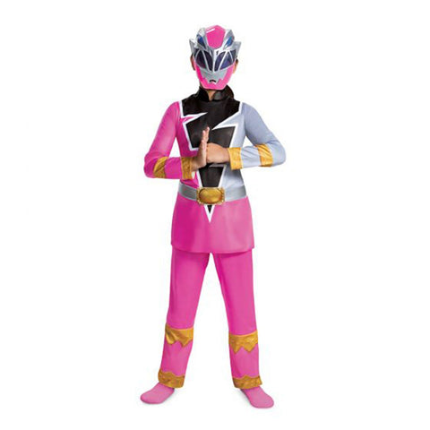Pink Ranger Costume for Girl, Power Ranger Dino