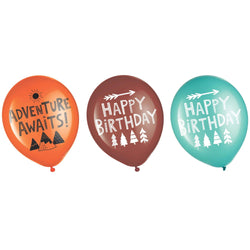 Ballons numériques en feuille pour 1er anniversaire, 12 pièces